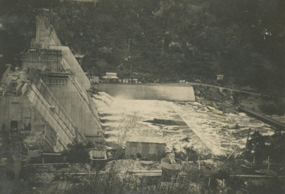 Flooding during construction