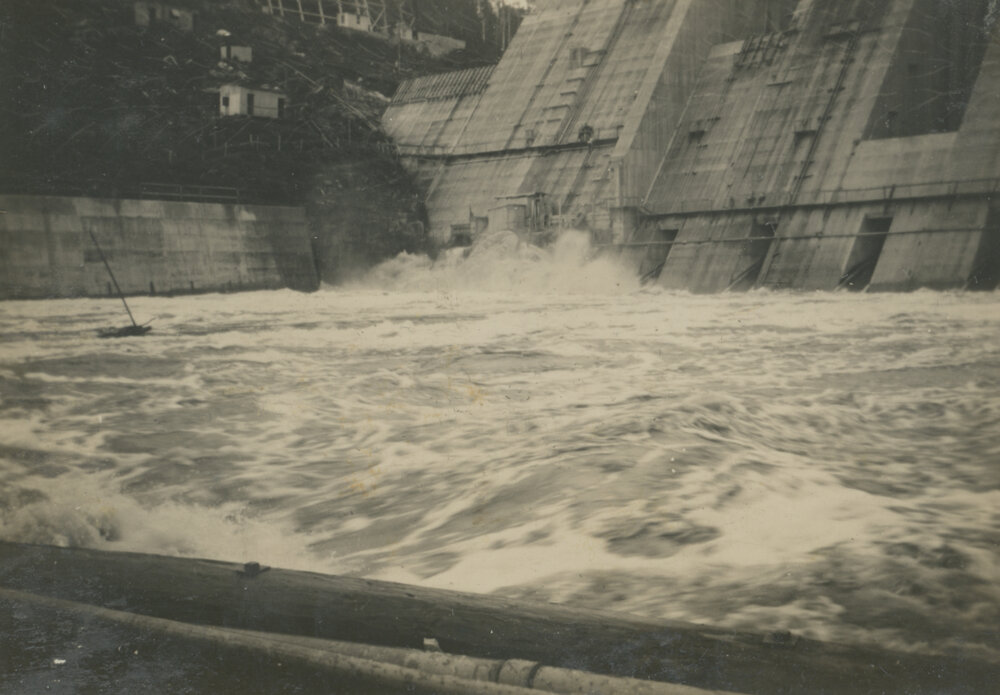 Flooding during construction