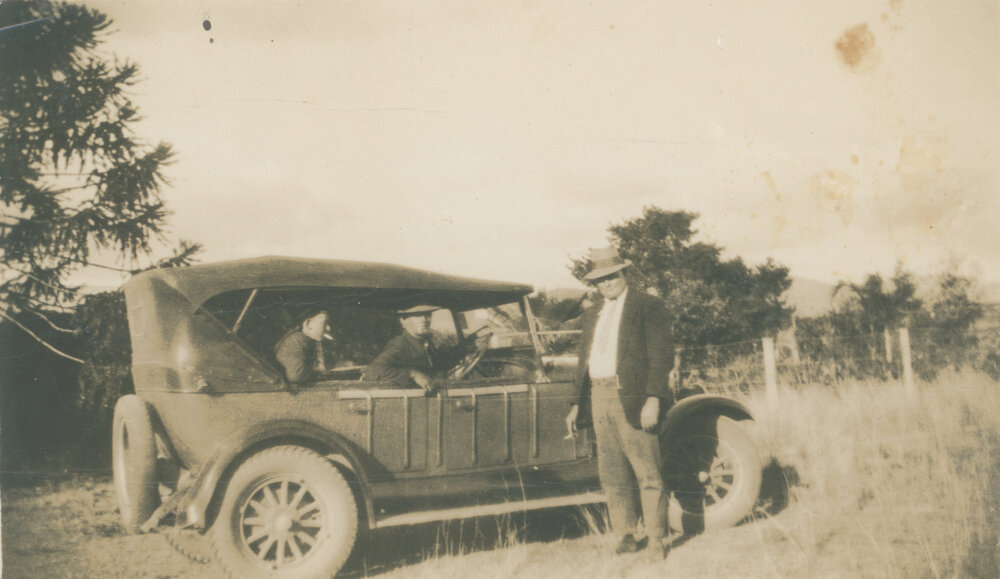 Paddy Brennan and car