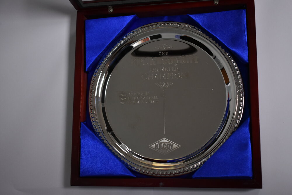 KPC Kilcoy Gift 120 metre champion plaque