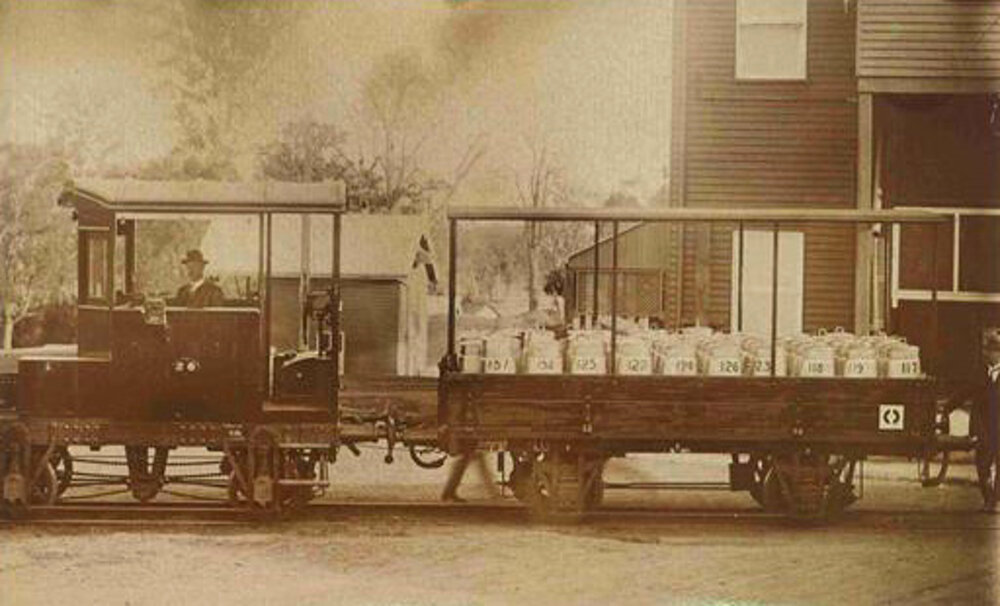 Napier engine at Nestle condensed milk factory