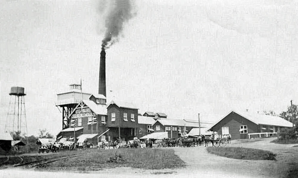 Nestle condensed milk factory, 1922