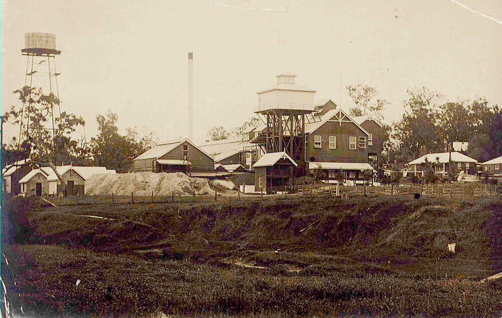 Nestle factory bordering Cressbrook Creek