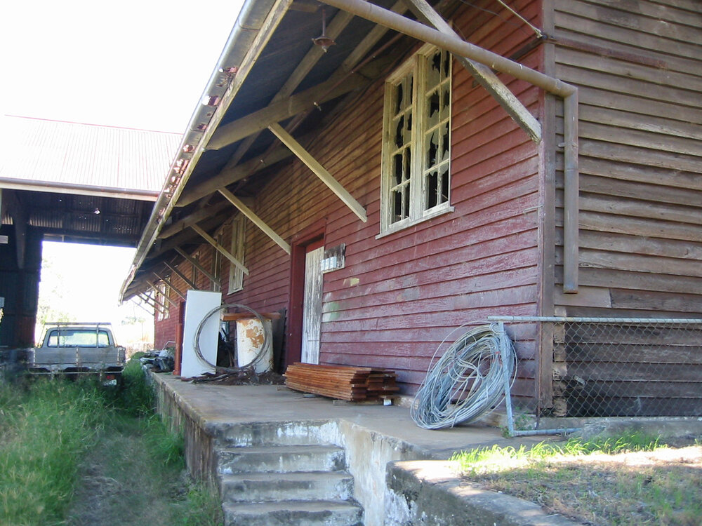 Nestle's factory shed (front side view)