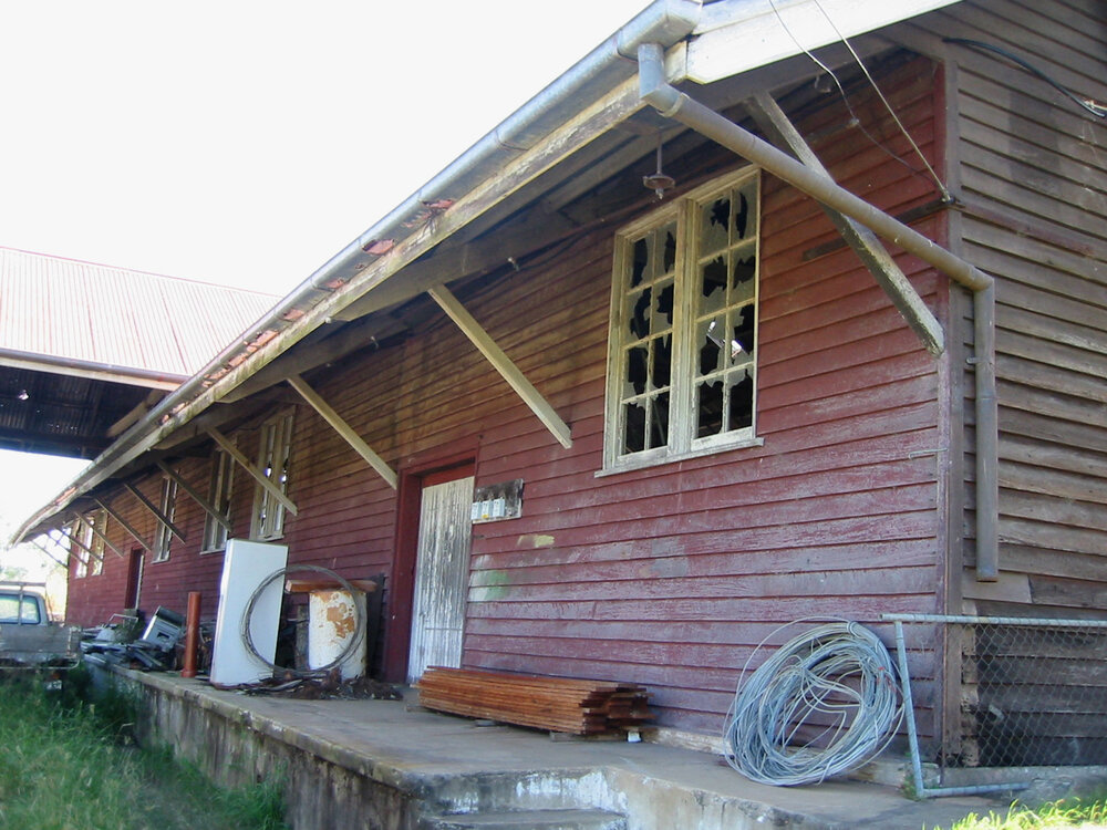 Nestle's factory shed (front side view)