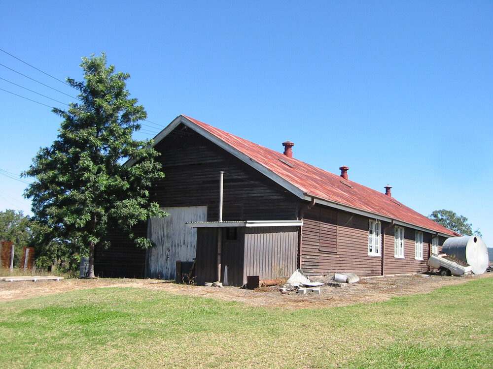 Nestle's factory shed (end and front side view)