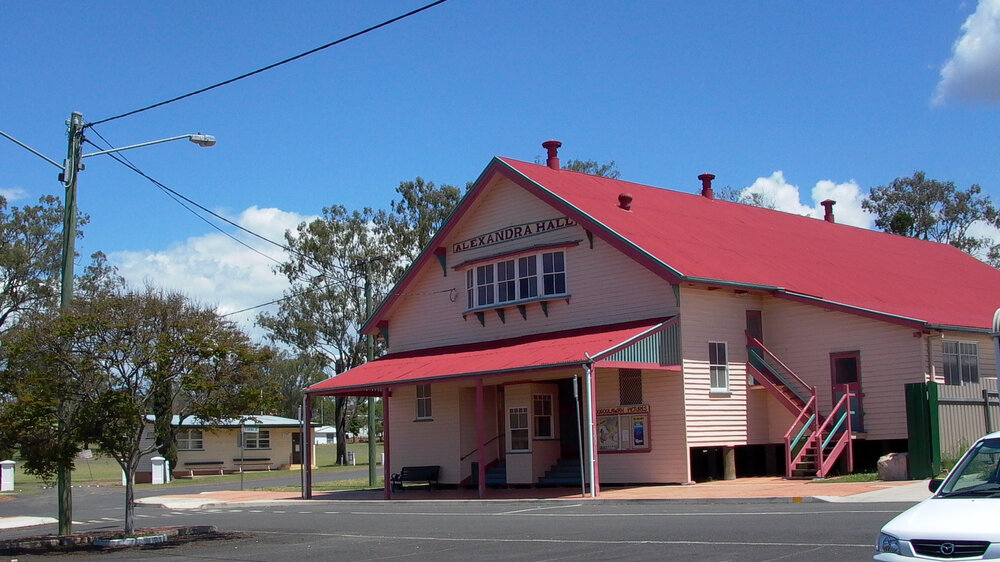 Alexandra Hall (side view), Toogoolawah 