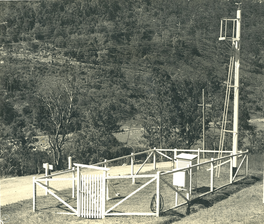 Meteorological station located at Somerset Dam