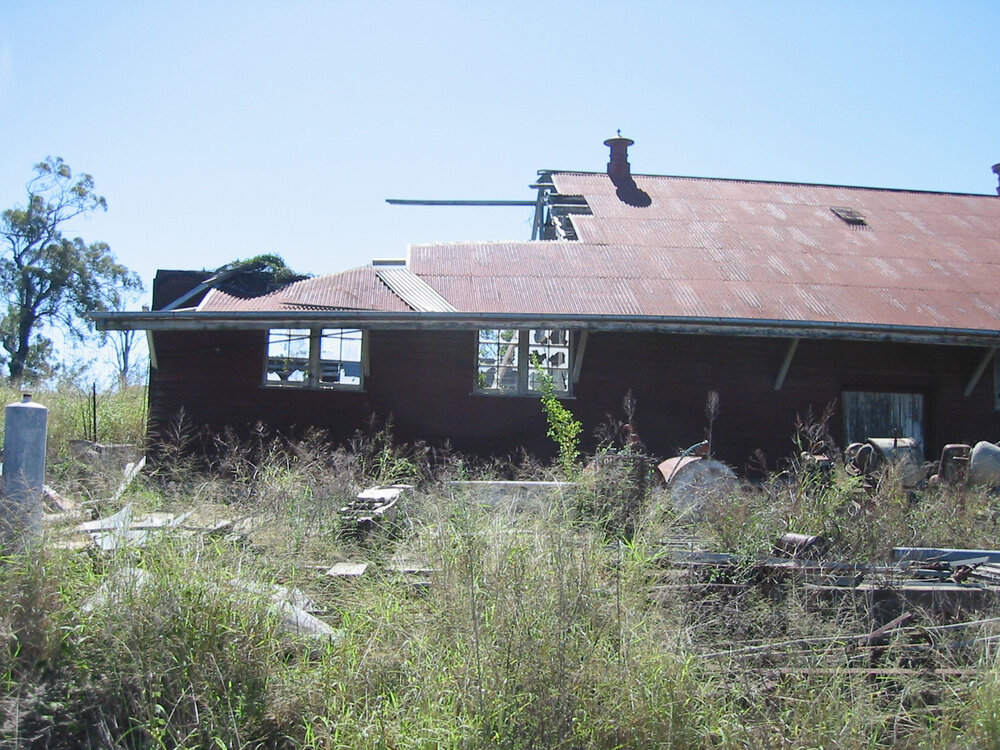 Nestle's factory shed (rear, side view)