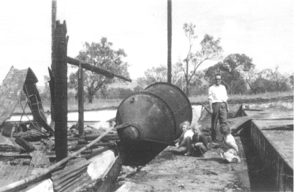 After the Nestle fire, 1951 
