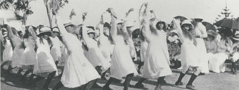 Lowood State School children