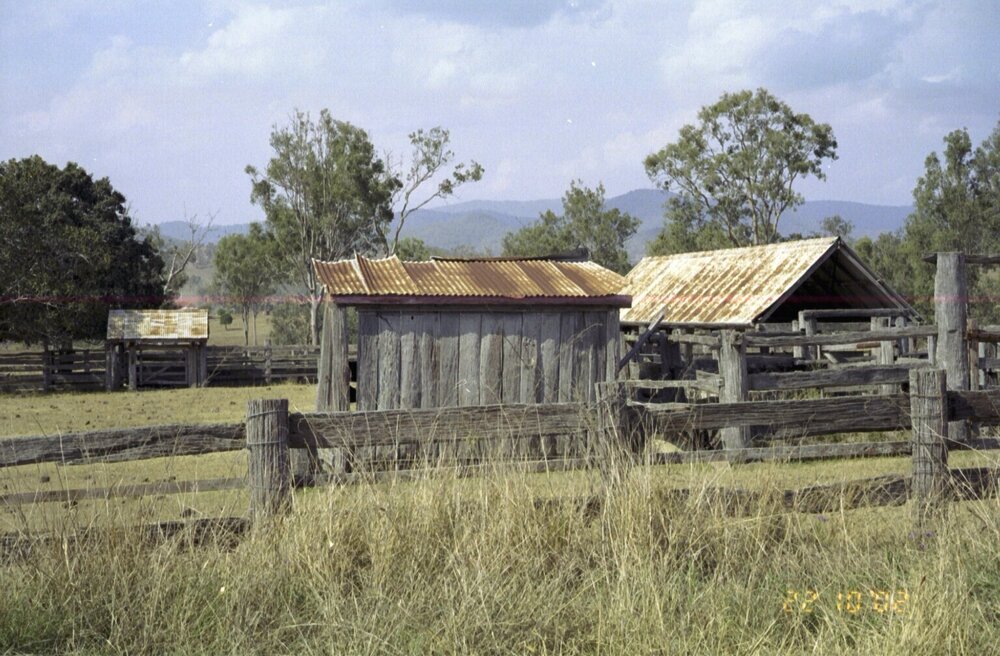 Cattle dip at Mt Byron Road, 2002