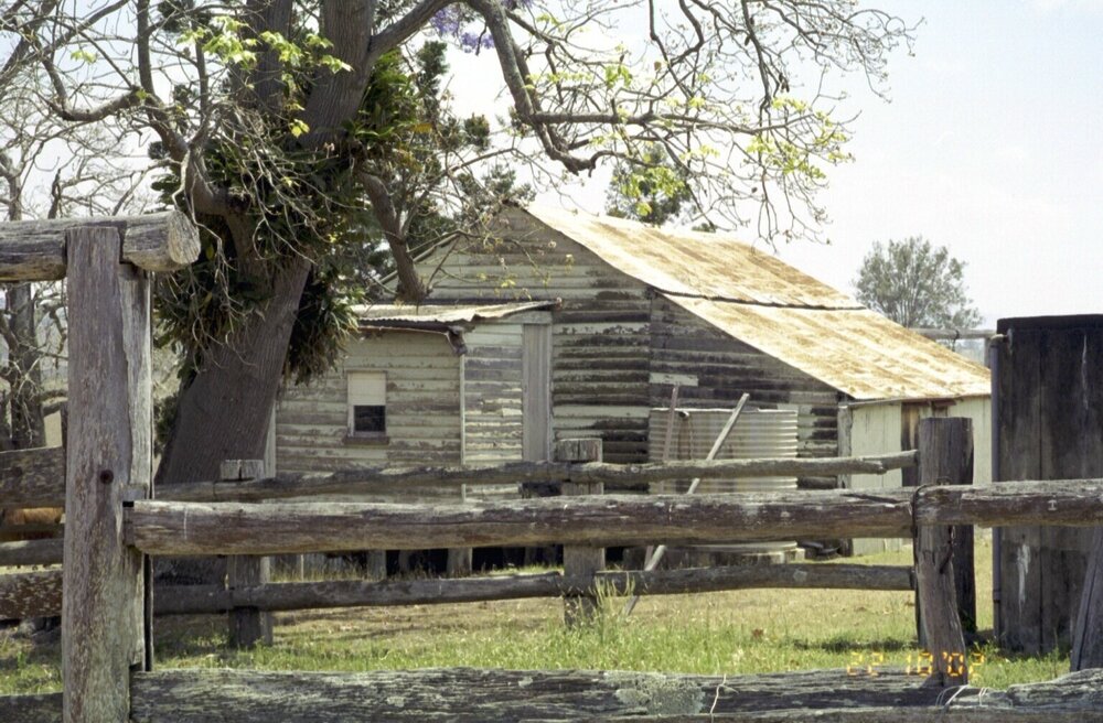 Shed on farm at 24 Macfarlanes Road, Bryden, 2002