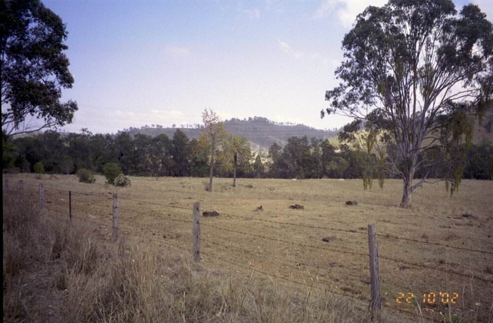 Site of Edgewater house on Kipper Creek Road, Hine Peninsula, 2002