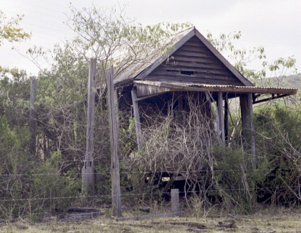 Shed on farm complex on Frampton Road, 2002