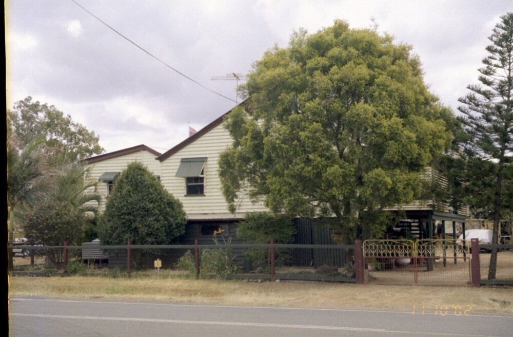 Stationmasters house in Coominya, 2002