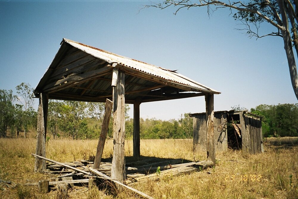 Old hut at England Creek, 2002