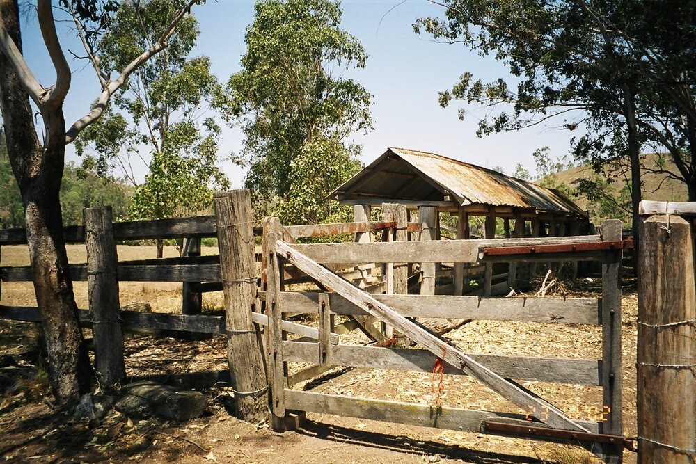 Livestock dip at Savages Crossing, 2002