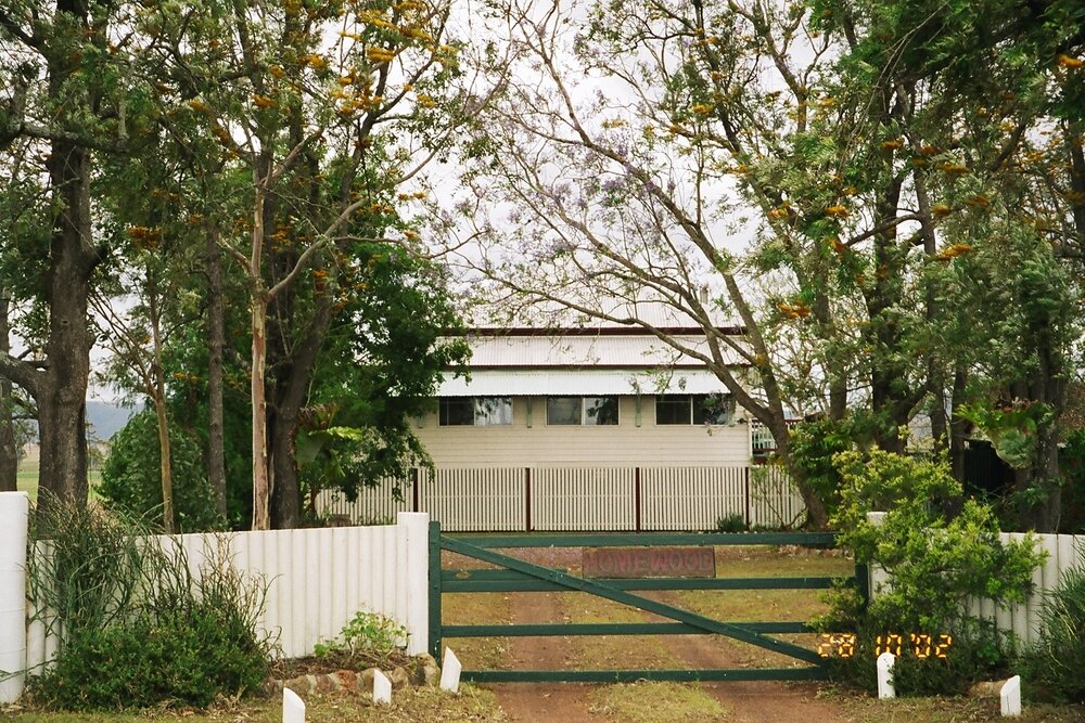 Homewood house on Cressbrook Caboonah Road, Fulham, 2002