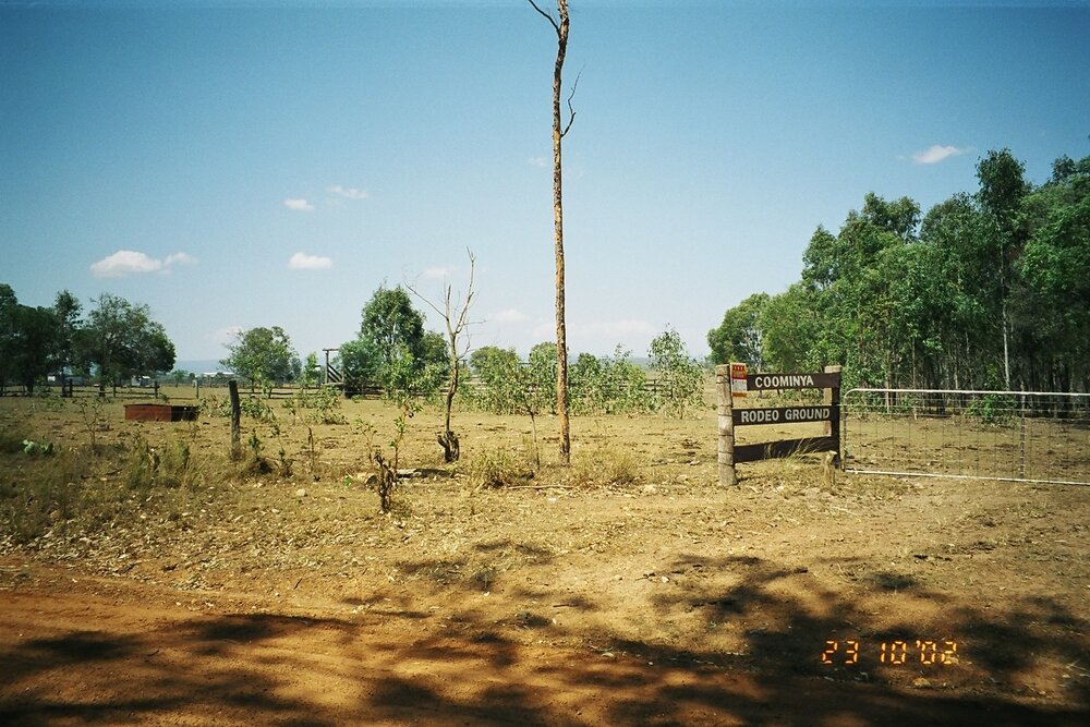 Rodeo grounds at 20 Zischkes Road, Coominya, 2002