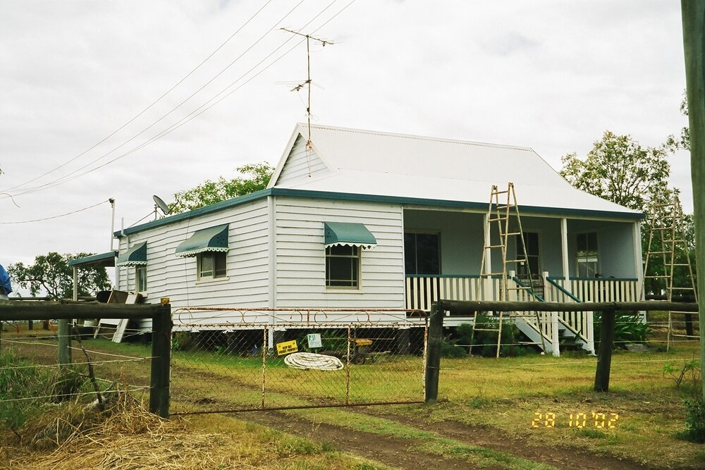 Cottage on Lower Cressbrook Road, 2002