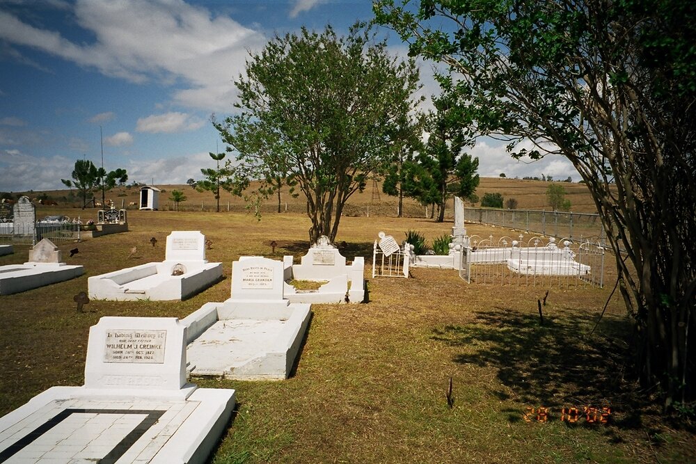 Apostolic cemetery in Mt Beppo, 2002