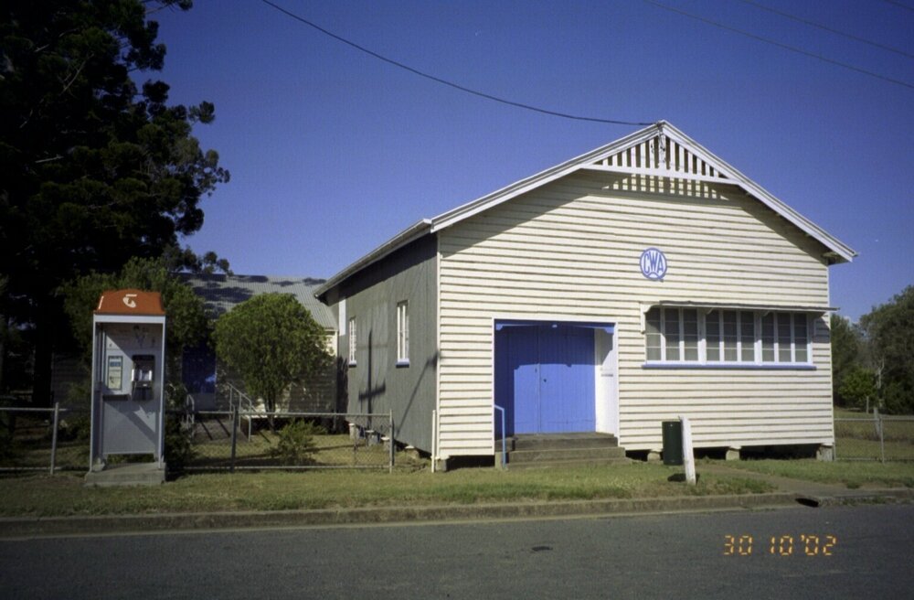 Unidentified CWA building, Esk Shire Region, 2002