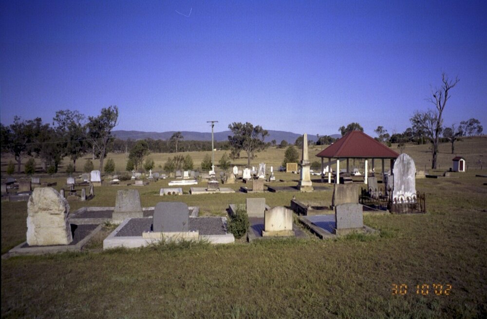 Unidentified cemetery, Esk Shire Region, 2002