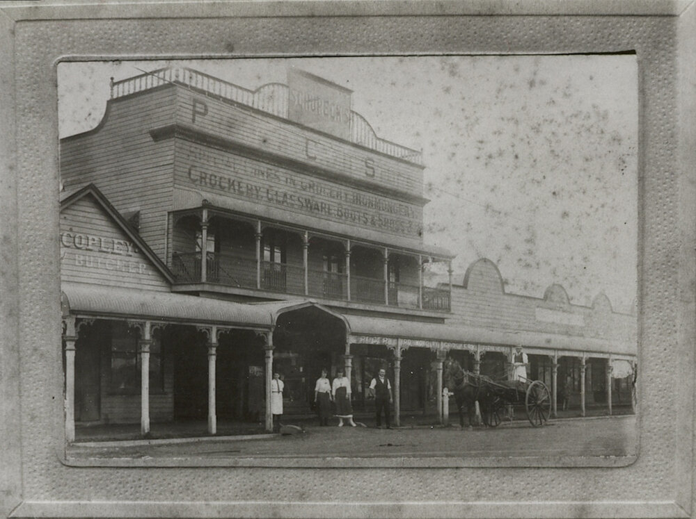 Copley Butcher and Schureck&rsquo;s building, Esk
