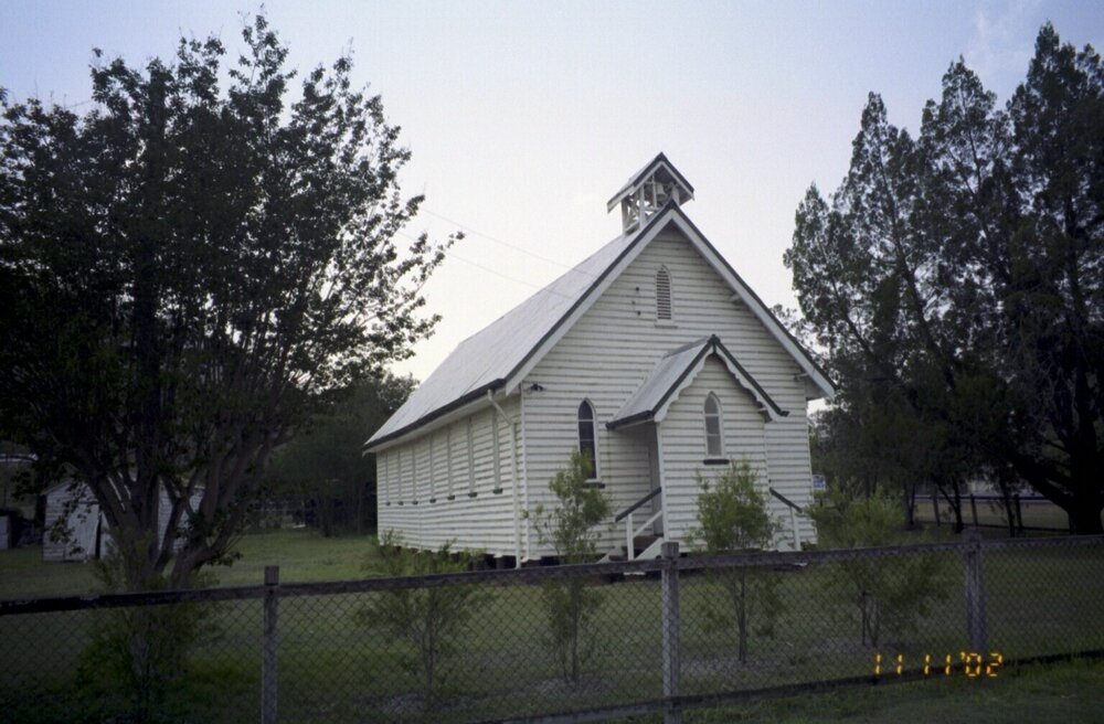 Unidentified church, Esk Shire region, 2002