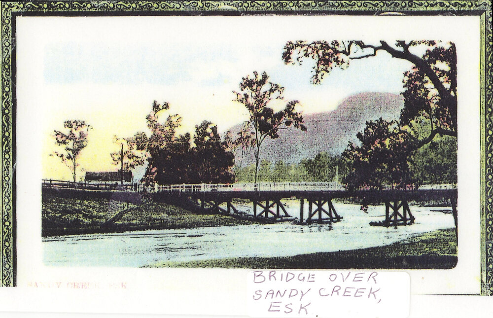 Bridge over Sandy Creek, Esk