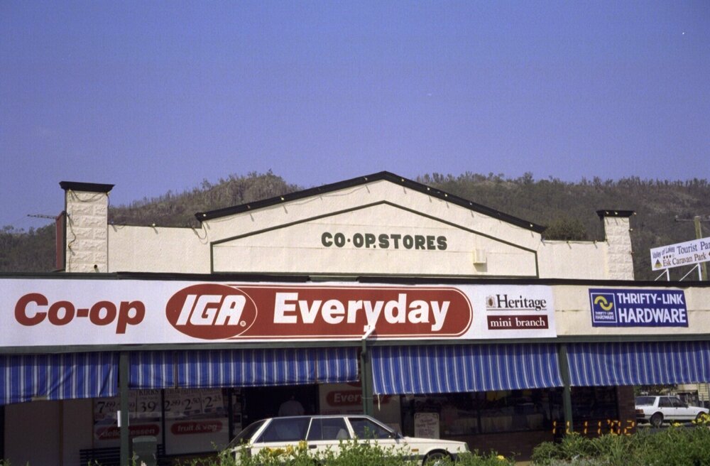 Co-Op stores building, Esk, 2002