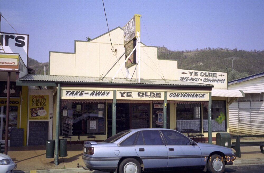 Ye-Olde take-away and Convenience store, Esk, 2002