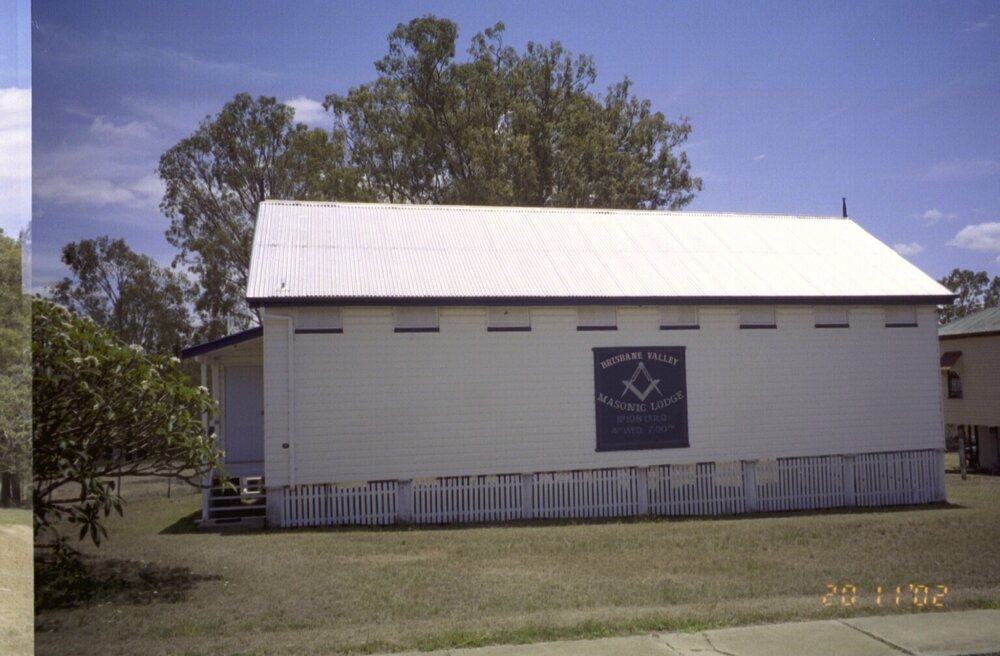 Brisbane Valley Masonic Lodge, Esk Shire Region, 2002