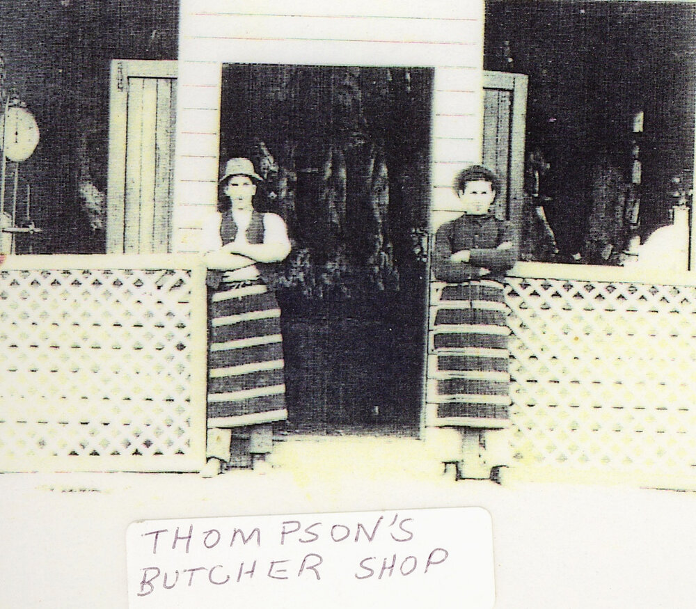 Thompson's butcher shop