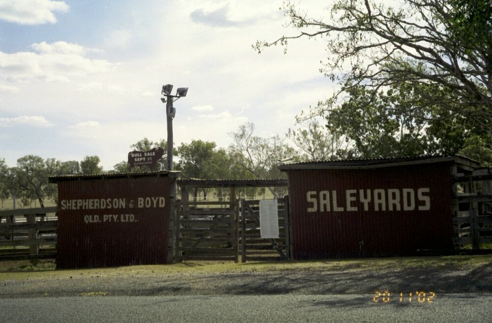 Shepherdson and Boyd Saleyards, Toogoolawah, 2002
