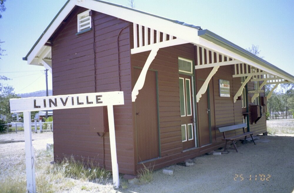 Linville Train Station, Linville, 2002