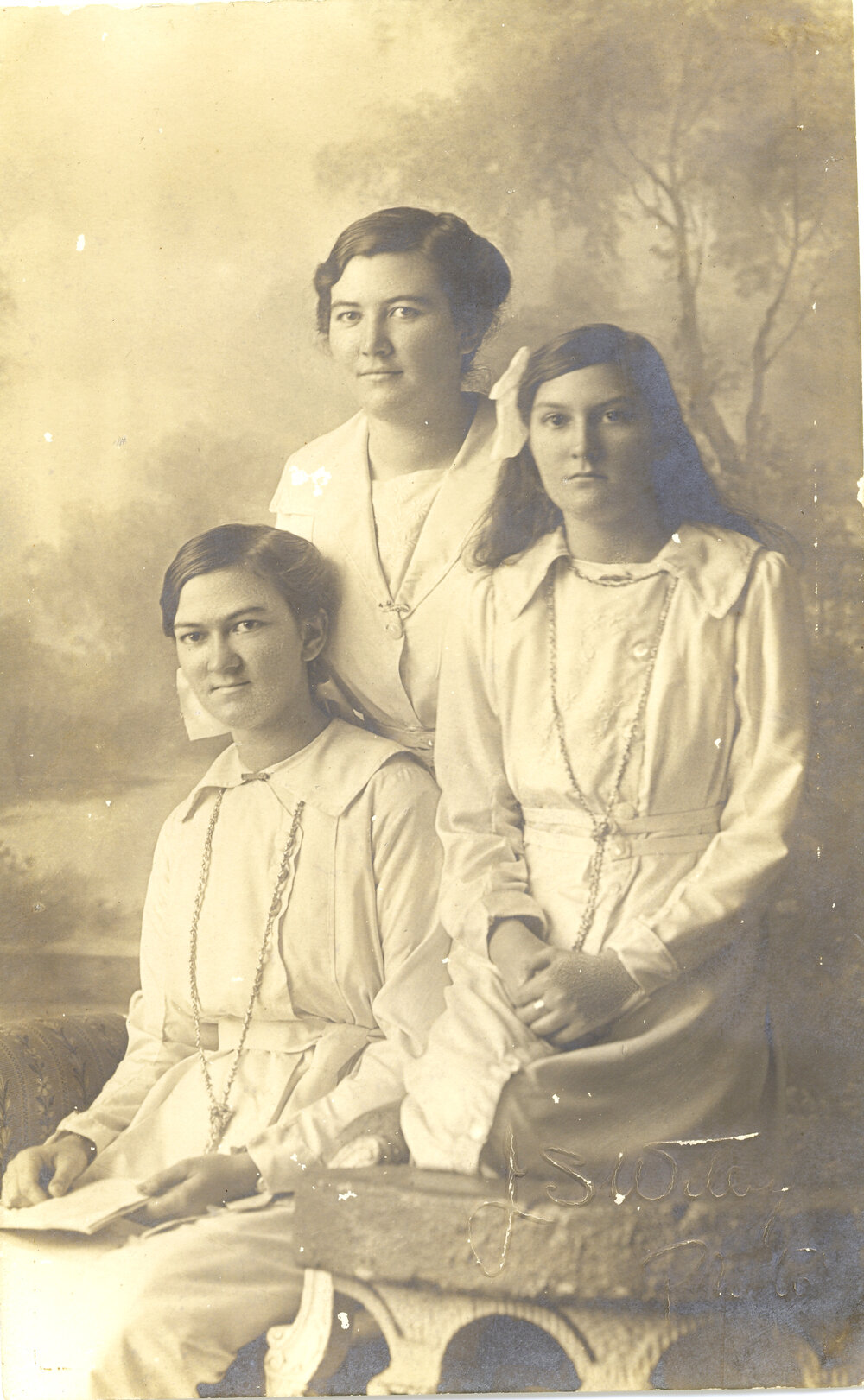 The Kirby girls: Hilda, Florence and Lillian