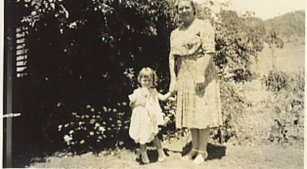 Janet Douglas and daughter, Christine