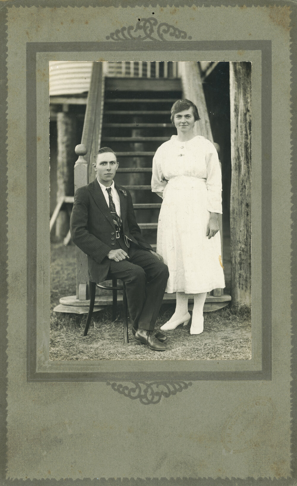 Mr Albert Bulow's son and daughter