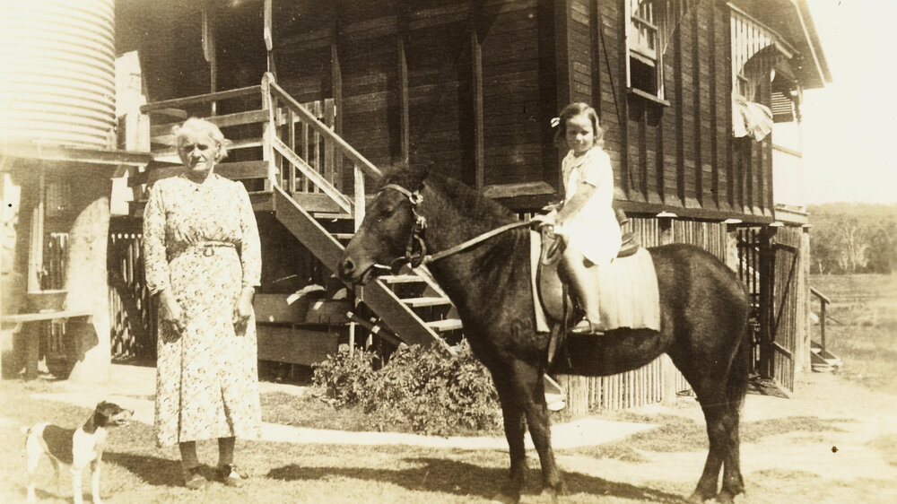 Joy Maddicks and grandmother, Bertha Soden 