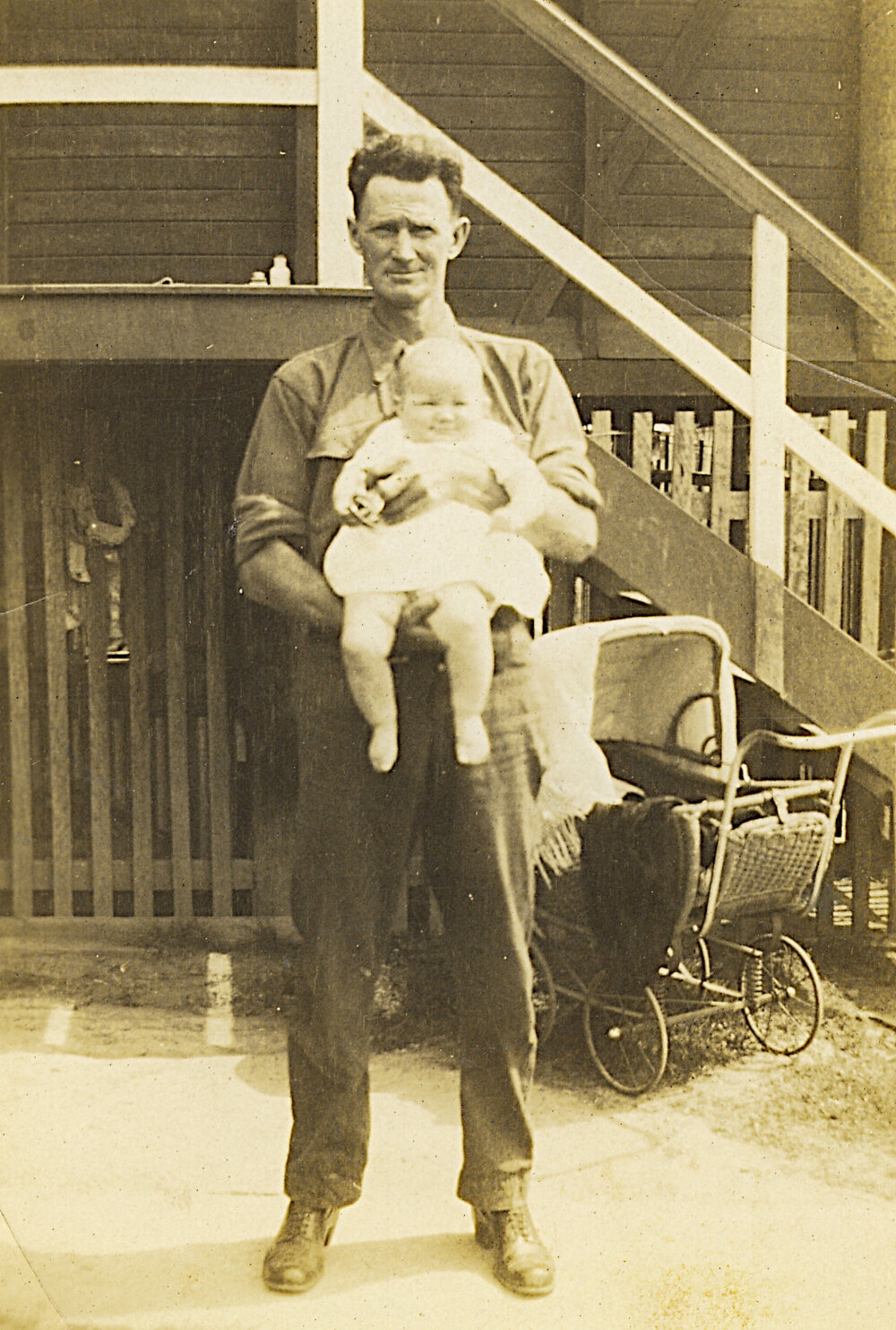 Dick Maddicks with daughter Joy