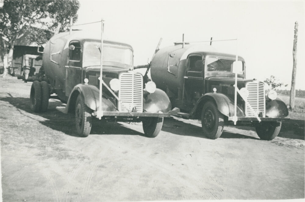 Road construction at Lowood