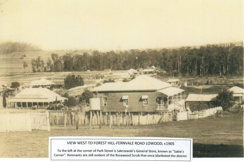 Fernvale Road looking west to Forest Hill