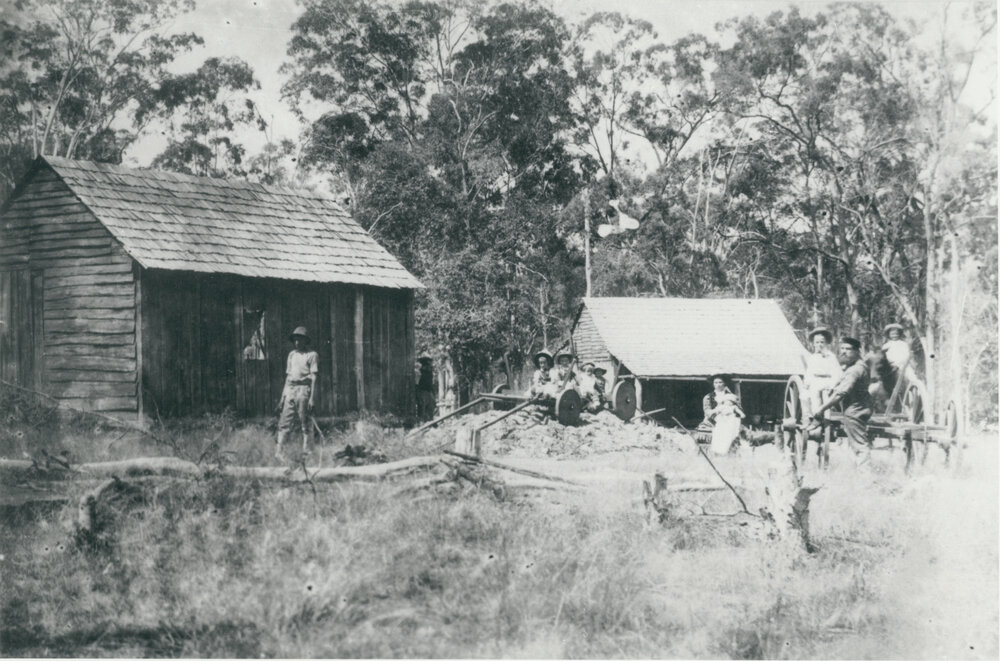 German settlers in the Rosewood Scrub district
