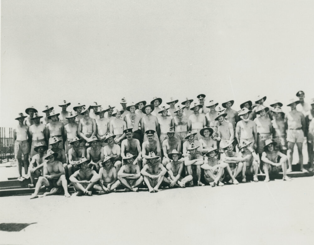 Advance military party, Lowood 