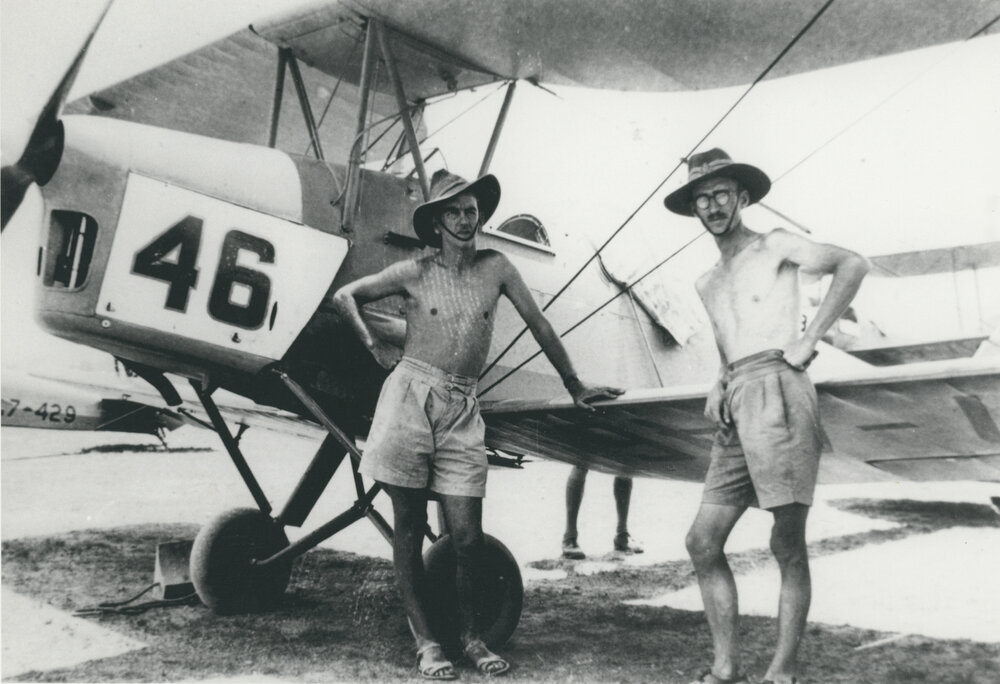 Tiger Moth, D flight from Lowood
