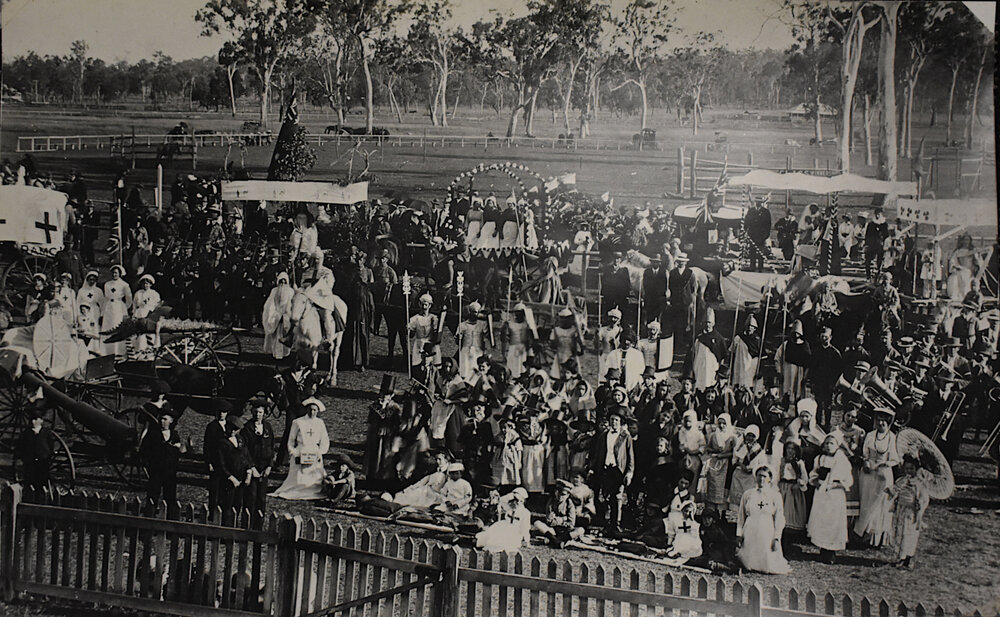St George's Day celebrations and procession at Esk showgrounds