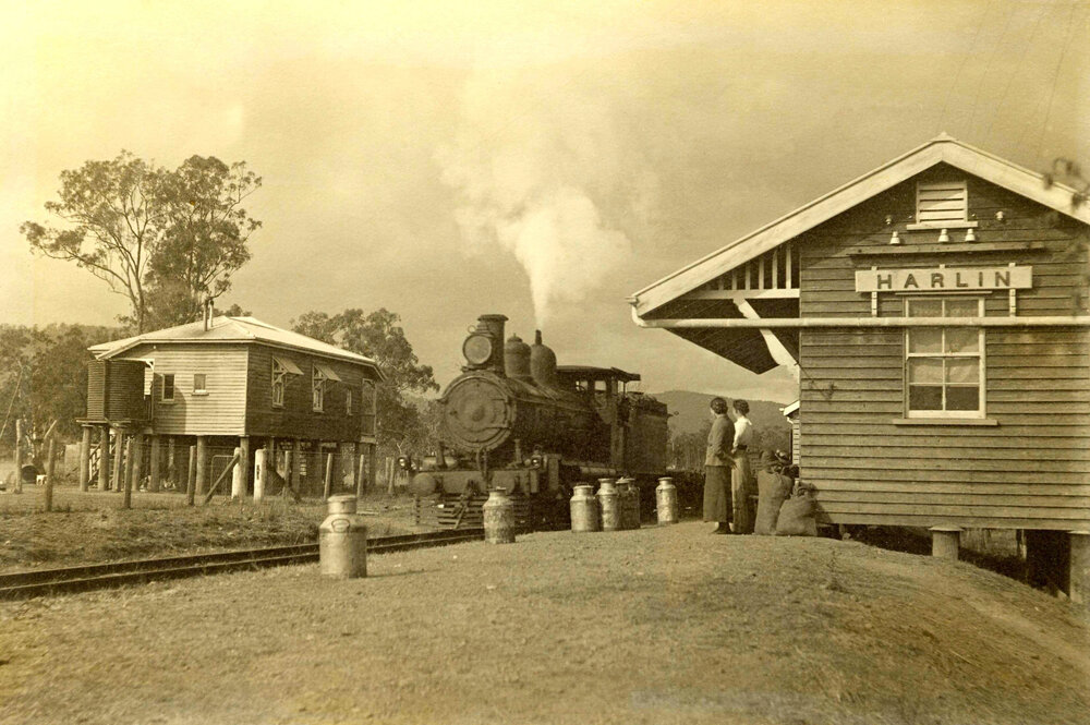Harlin railway station