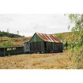 Old farm buildings at Wolff's Lane, Mt Beppo, 2002